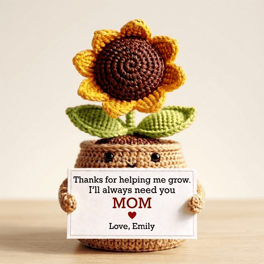I'll Always Need You - Custom Flower Crochet Gift For Mom, Nana - Permagift