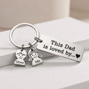 Custom Name Keychain Gift -Gift for Stepdad, Dad