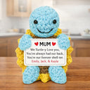 Custom Turtle Crochet Mother's day gift - Permagift