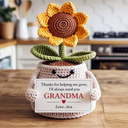I'll Always Need You - Custom Flower Crochet Gift