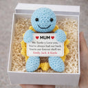 Custom Turtle Crochet Mother's day gift - Permagift