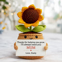 I'll Always Need You - Custom Flower Crochet Mother's day gift - Permagift