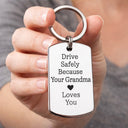 Drive Safely Custom Keychain - Permagift