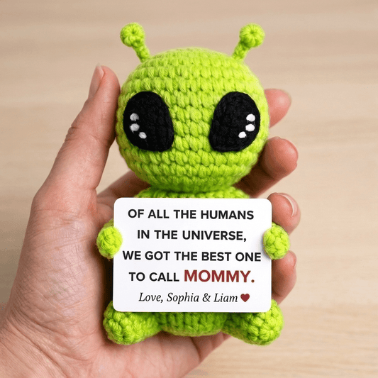 Out of All the Humans in the Universe – Personalized Alien Gift - Permagift