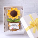 Thanks for helping me grow - Custom Crochet Flower Teacher Appreciation Gift - Permagift