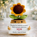 I'll Always Need You - Custom Flower Crochet Mother's day gift - Permagift