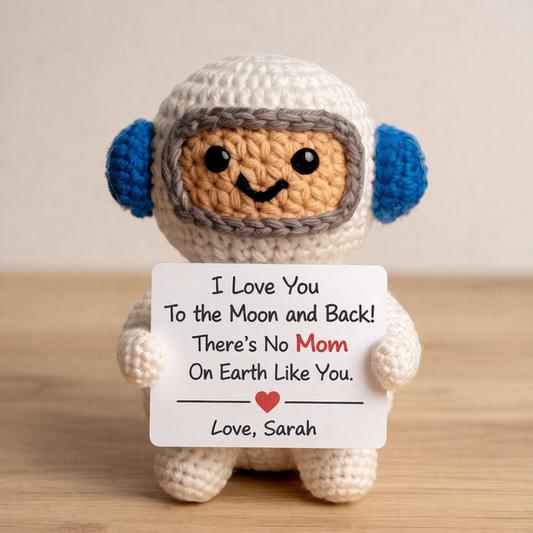 I Love You To The Moon & Back - Custom Astronaut Gift For Mom, Grandma