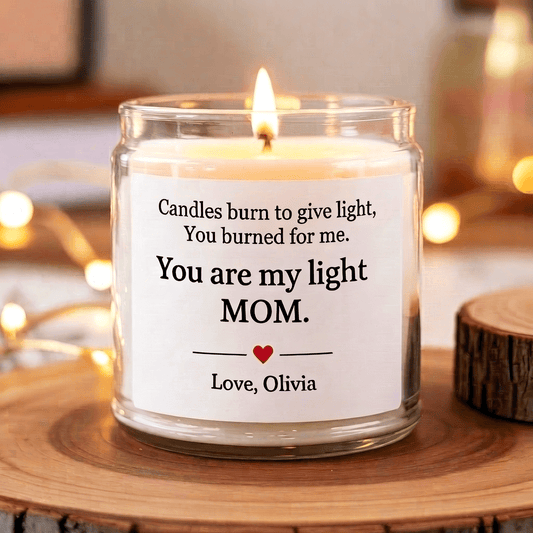 You're My Light - Custom 9oz Scented Candle - Permagift