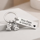Custom Name Keychain Gift -Gift for Stepdad, Dad