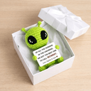 Out of All the Humans in the Universe – Personalized Alien Gift - Permagift