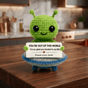 Custom UFO Crochet Gift - Permagift