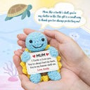 Custom Turtle Crochet Mother's day gift - Permagift