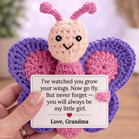 Custom Crochet Butterfly Gift - Permagift