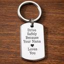 Drive Safely Custom Keychain - Permagift