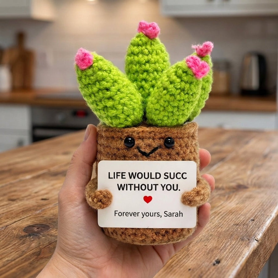 Life Would Succ Without It - Custom Crochet Gift - Permagift