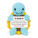 Custom Turtle Crochet Mother's day gift - Permagift