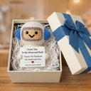Personalized “To The Moon and Back” Crochet Astronaut Gift - Permagift