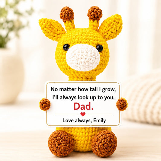 Custom Giraffe Custom Crochet Gift