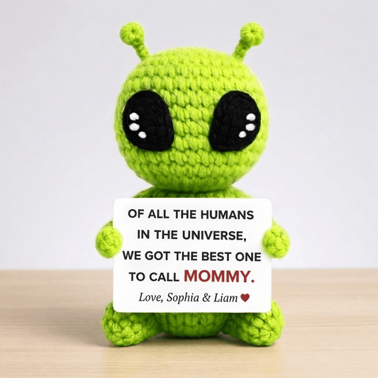 Out of All the Humans in the Universe – Personalized Alien Gift - Permagift